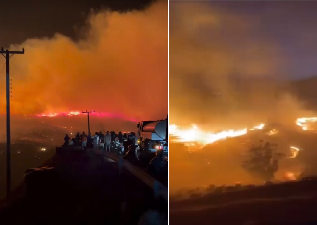 Σέριφος: Yπό έλεγχο η πυρκαγιά μετά από ολονύκτια μάχη